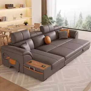 | كنب زاوية متعدد المزايا فحم