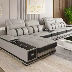 | كنبة زاوية مودرن بمميزات متعددة