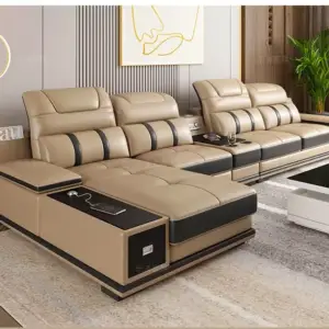 | كنبة زاوية مودرن بمميزات متعددة