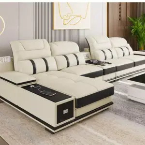 | كنبة زاوية مودرن بمميزات متعددة