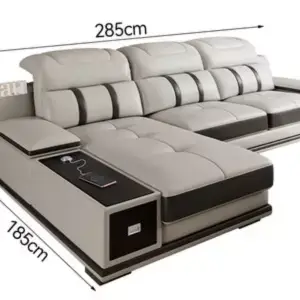 | كنبة زاوية مودرن بمميزات متعددة