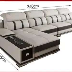 | كنبة زاوية مودرن بمميزات متعددة