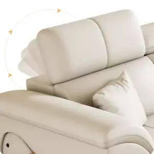 | كنب زاوية متعدد المزايا فحم