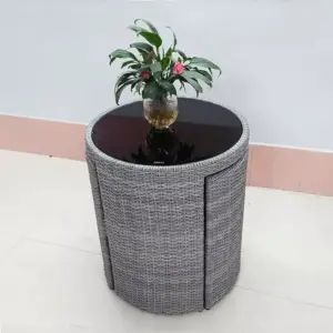 جلسة خارجية شيك مع طاولة وكرسين 7 جلسة خارجية شيك مع طاولة وكرسين