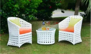 جلسة خارجية كلاسيك طاولة مع كرسيين 