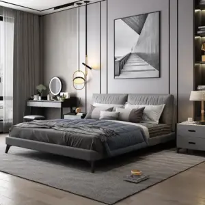 سرير بتصميم ايطالى مودرن فخم 1 سرير بتصميم ايطالى مودرن فخم