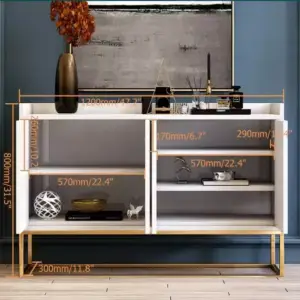 طاولة بوفيه شيك للتخزين