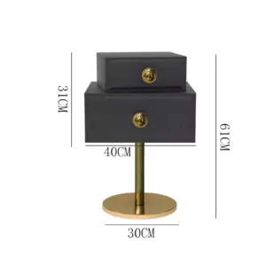 طاولة جانبية بدرجين بتصميم شيك 12 طاولة جانبية بدرجين بتصميم شيك