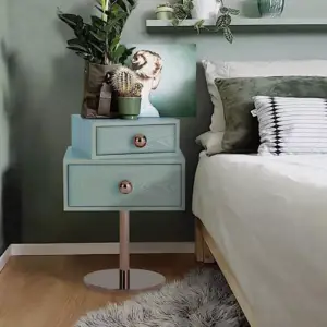 طاولة جانبية بدرجين بتصميم شيك 8 طاولة جانبية بدرجين بتصميم شيك