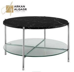 طاولة قهوة دائرية رخام فخمة 7 __طاولة_قهوة_دائرية_رخام_فخمة