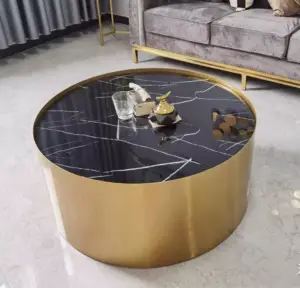 طاولة قهوة دائرية مودرن بتصميم ايطالى