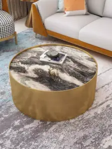 طاولة قهوة دائرية مودرن بتصميم ايطالى