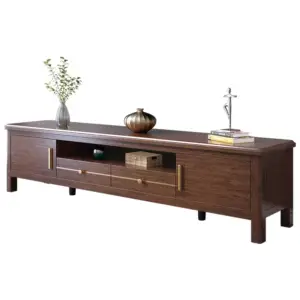 طاولة تلفاز من الخشب الفاخر تصميم ايطالى