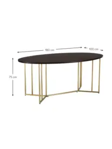 طاولة طعام دائرية تصميم ايطالى مميز
