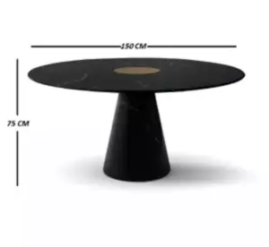 طاولة طعام مودرن بتصميم دائري ملكي فاخر
