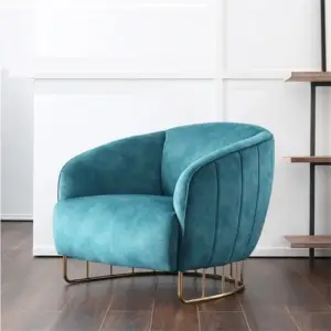 طقم جلوس فخم من كنب ثنائي و كرسي