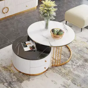 طقم طاولات تلفزيون وقهوة ايطالى فخم 16 طقم طاولات تلفزيون وقهوة ايطالى فخم