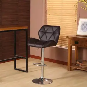 كرسي بار مميز من الفولاذ و الجلد الفاخر 5 كرسي بار مميز من الفولاذ و الجلد الفاخر