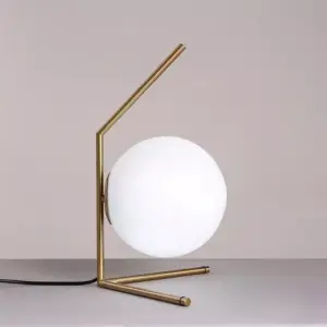 مصباح مودرن استيل مذهب شيك 