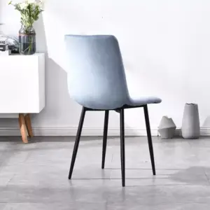 كرسي قطيفة مريح