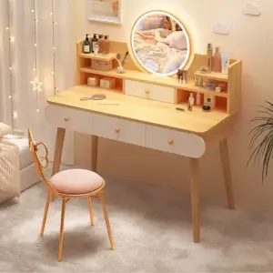 | تسريحة غرفة نوم مع كرسي و مرايا