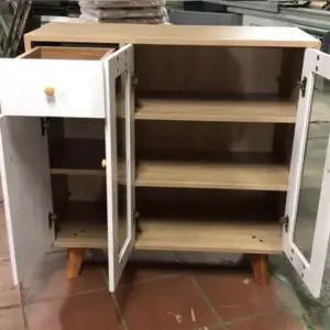 دولاب تخزين بتصميم مميز – واجهة فاخرة وأرفف داخلية متعددة – مثالي لغرف الطعام والبوفيه – تشطيب عصري 8 دولاب-تخزين5