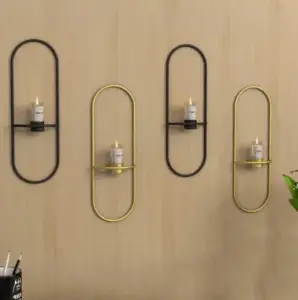 ديكور حامل ورد جداري معدني مودرن 8 ديكور حامل ورد جداري معدني مودرن