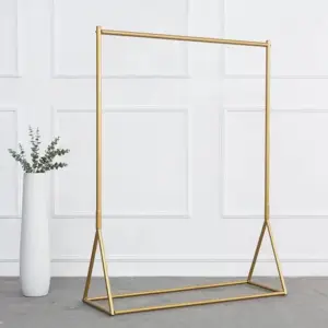 ستاند شماعات ملابس و عبايات ذهبي