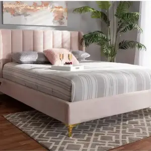 سرير مودرن مخمل