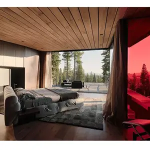 سرير مودرن فخم بتصميم اوروبي