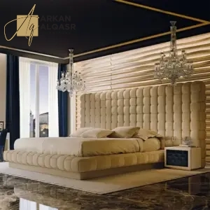 سرير نوم إيطالي فاخر مميز 3 سرير نوم إيطالي فاخر مميز