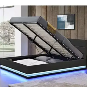 سرير فخم مضىء 2 سرير فخم مضىء