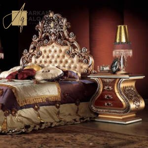 سرير نوم على الطراز ملكي حديث 3 سرير نوم على الطراز ملكي حديث