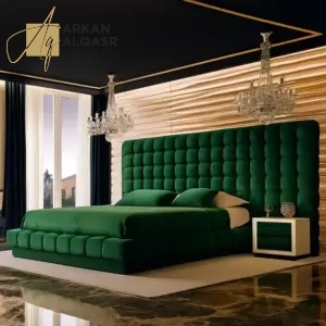 سرير نوم إيطالي فاخر مميز 5 سرير نوم إيطالي فاخر مميز