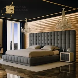 سرير نوم إيطالي فاخر مميز 2 سرير نوم إيطالي فاخر مميز