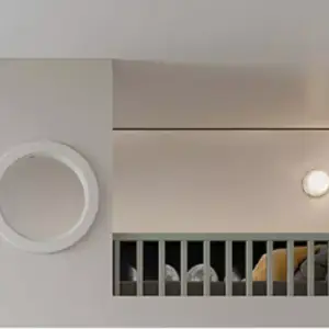 | سرير اطفال بتصميم فاخر