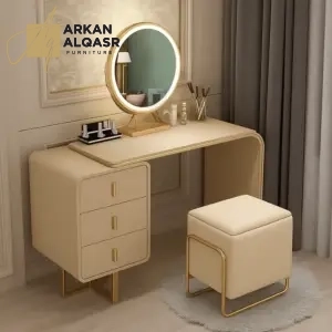 طاولة تسريحة مودرن بتصميم مميز 7 طاولة-تسريحة-3