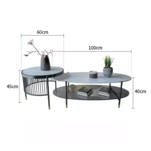 طاولة رخام مزدوجة بتصميم أيطالى 5 طاولة رخام مزدوجة بتصميم أيطالى