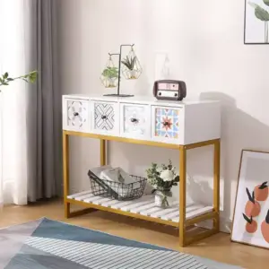 | طاولة مدخل بادراج بشكل مميز