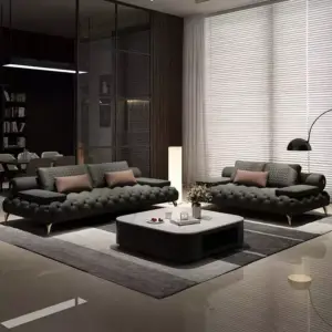 طقم كنب بتصميم منخفض مميز 3 طقم كنب بتصميم منخفض مميز