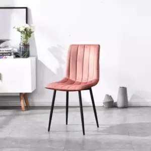 كرسي قطيفة مريح