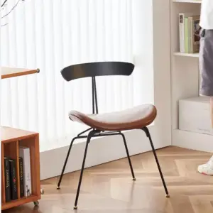 | كرسي جلد بتصميم مودرن