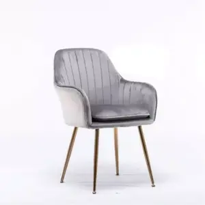 كرسي قماش بمسند بألوان مميزة