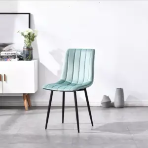 كرسي قطيفة مريح