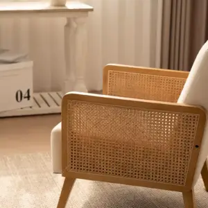 | كرسى خشبى مودرن بذراعين