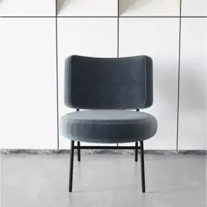 كرسي عصري مريح بهيكل معدني قوي 3 كرسي عصري مريح بهيكل معدني قوي