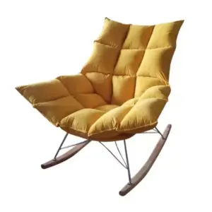 كرسي هزاز فاخر مع مقعد للقدمين