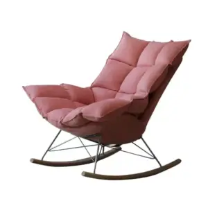 كرسي هزاز فاخر مع مقعد للقدمين