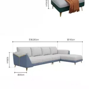 | كنب زاوية مودرن بتصميم ايطالي فاخر