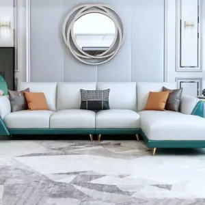 كنب زاوية مودرن بتصميم ايطالي فاخر